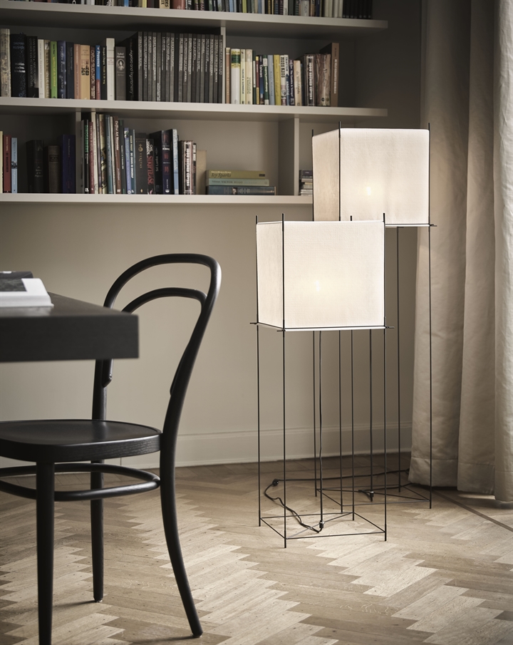 Lotek vloerlamp classic, black frame